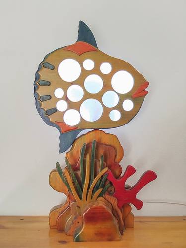 Original Art Nouveau Animal Sculpture by Nicola Sacco