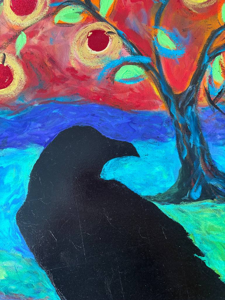 Original Folk Animal Mixed Media by Melanie M Brannan