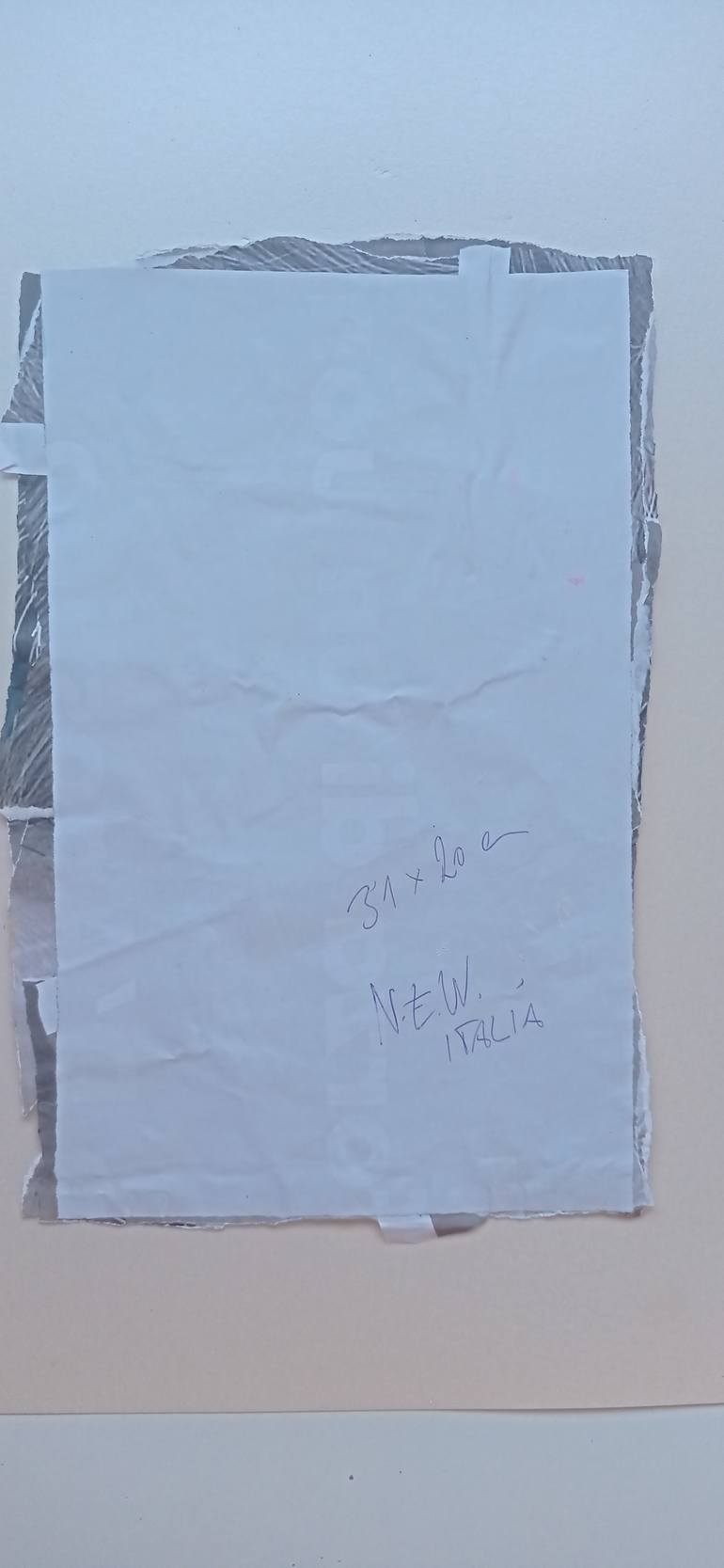 Original Abstract Graffiti Drawing by Natalia E Woytasik