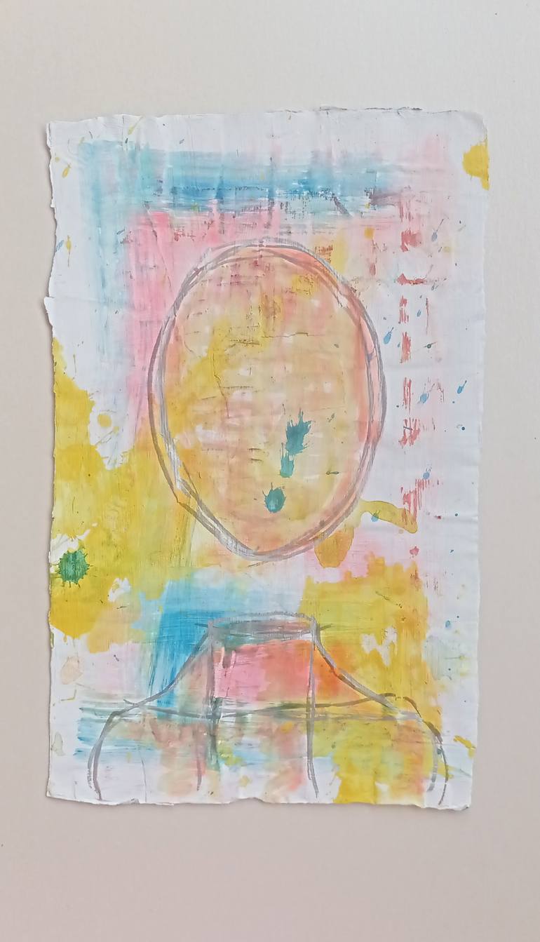 Original Street Art Abstract Drawing by Natalia E Woytasik