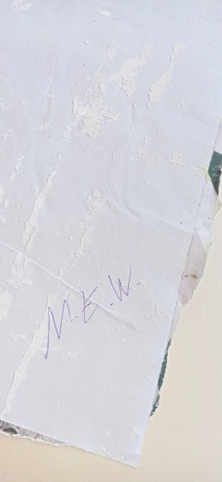 Original Abstract Graffiti Drawing by Natalia E Woytasik