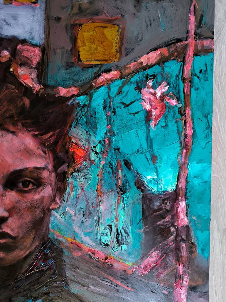 Original Contemporary Fantasy Painting by Soner Goksay