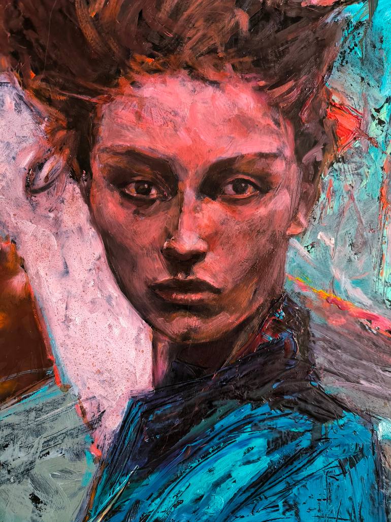 Original Contemporary Fantasy Painting by Soner Goksay