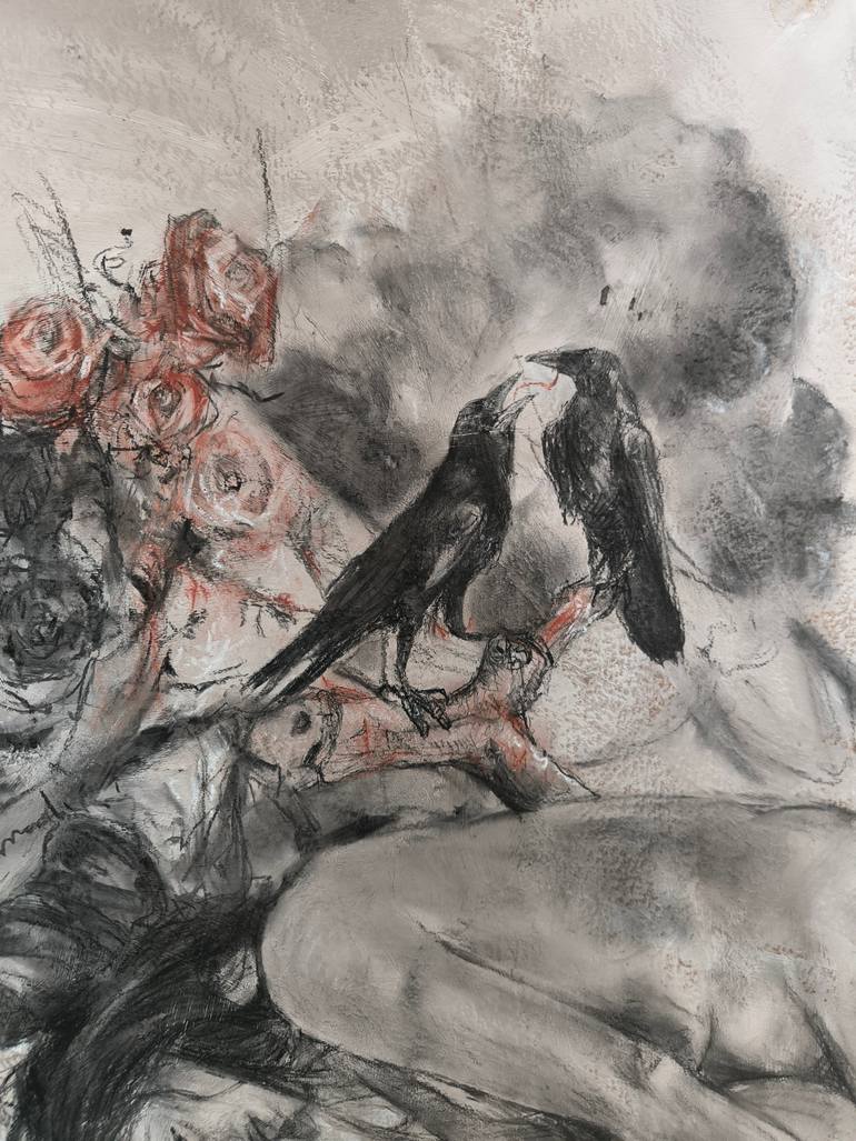 Original Contemporary Fantasy Drawing by Soner Goksay
