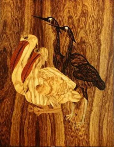 pelican and heron thumb