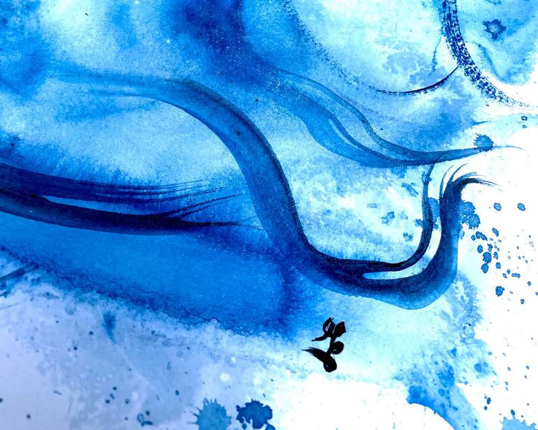 Original Abstract Women Painting by Mitra Ghosh