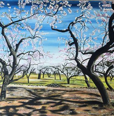 Original Impressionism Botanic Paintings by Bas Van Bemmel