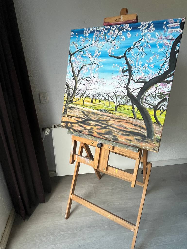 Original Impressionism Botanic Painting by Bas Van Bemmel