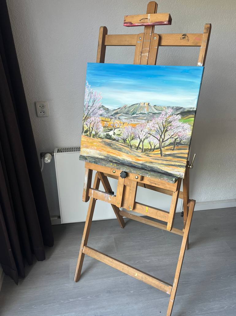Original Impressionism Landscape Painting by Bas Van Bemmel