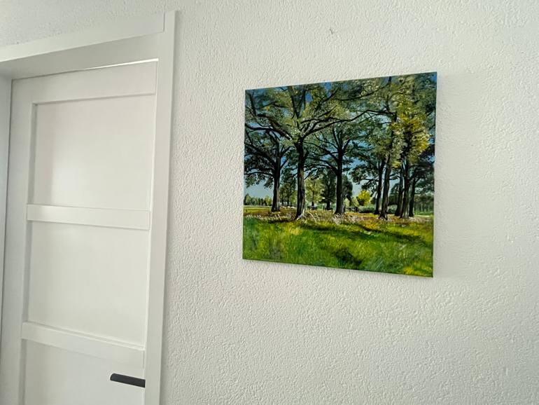 Original Impressionism Landscape Painting by Bas Van Bemmel