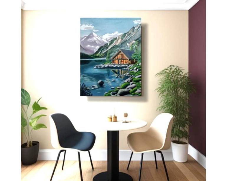 Original Realism Nature Painting by Soniya Shahzad