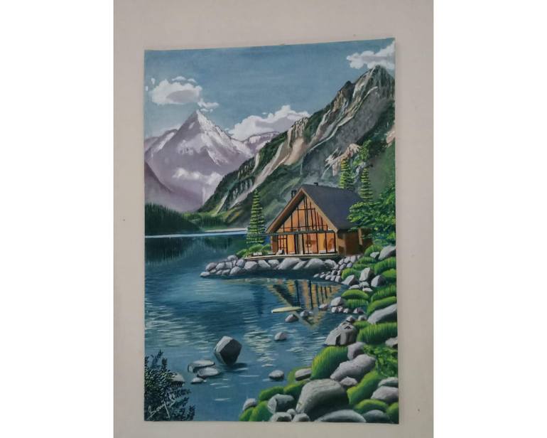 Original Realism Nature Painting by Soniya Shahzad