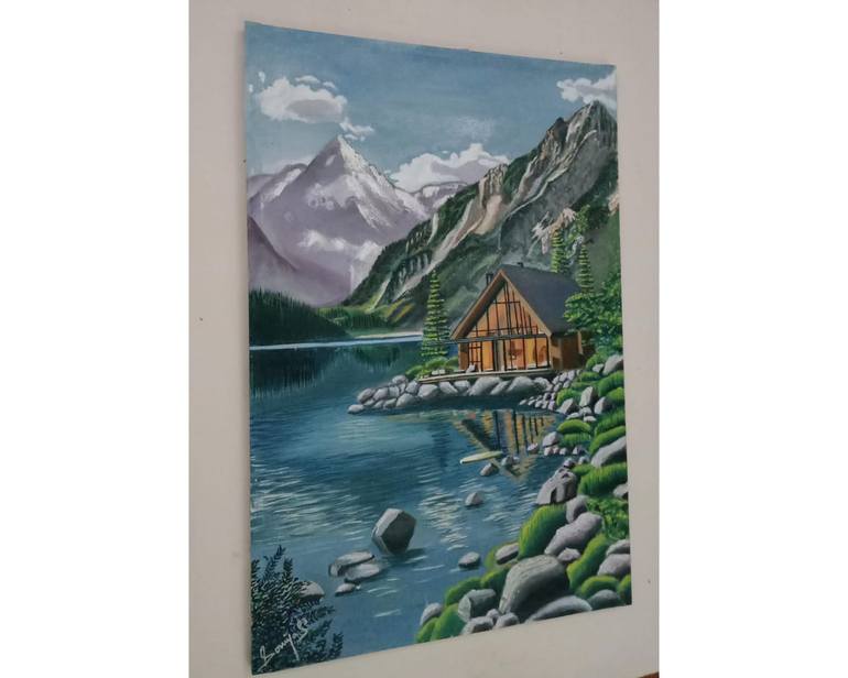 Original Realism Nature Painting by Soniya Shahzad