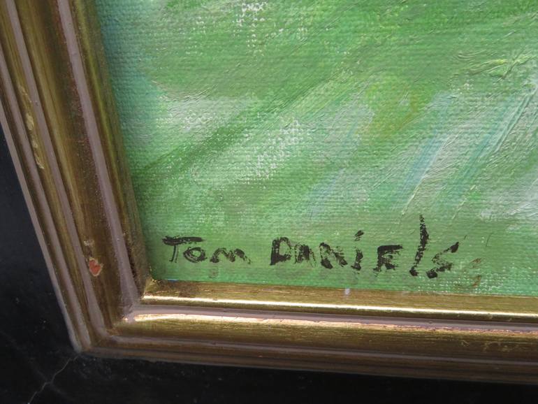 Original Impressionism Landscape Painting by Thomas Daniels