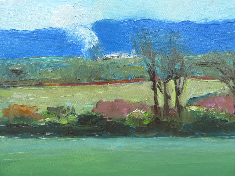 Original Impressionism Landscape Painting by Thomas Daniels