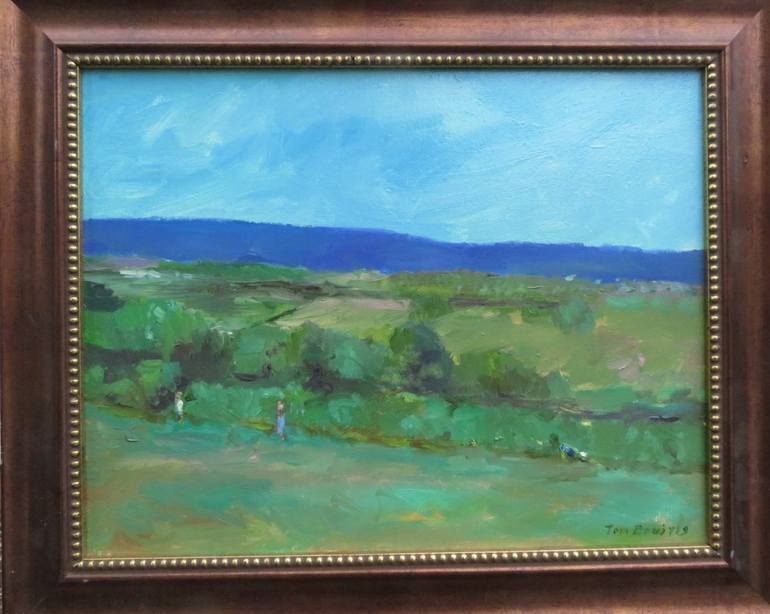 Original Impressionism Landscape Painting by Thomas Daniels