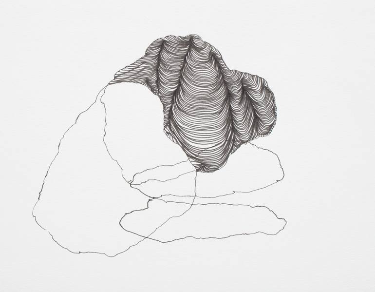 Original Abstract Nature Drawing by Kedri Studio