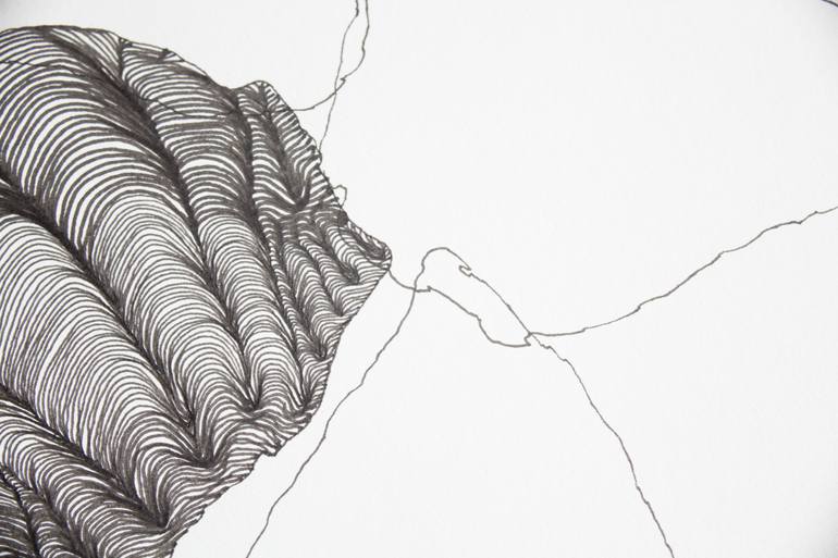 Original Abstract Nature Drawing by Kedri Studio