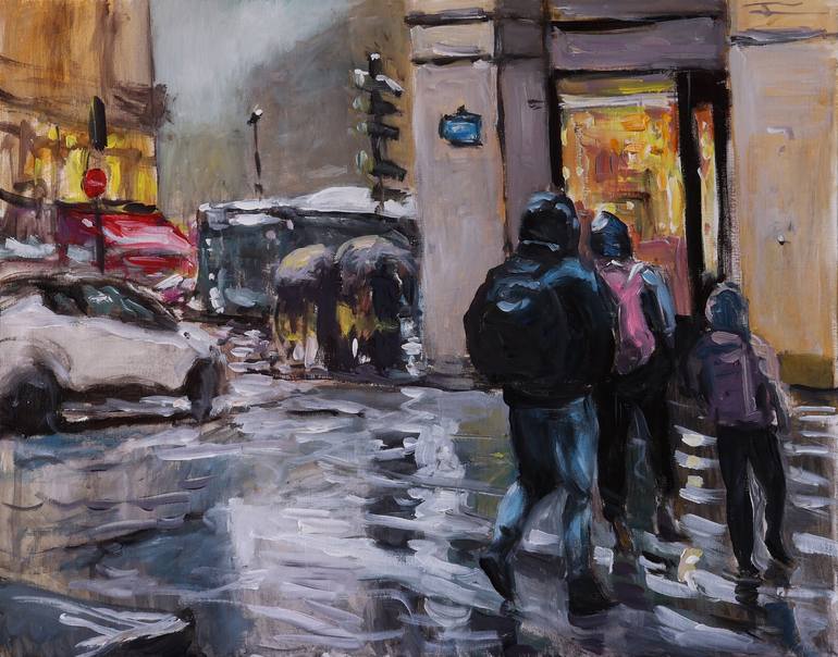 Original Realism Landscape Paintings by Stephane Dubois