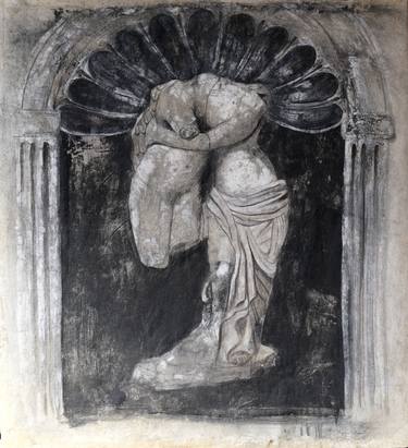 Original Figurative Classical Mythology Paintings by Aerma Polani