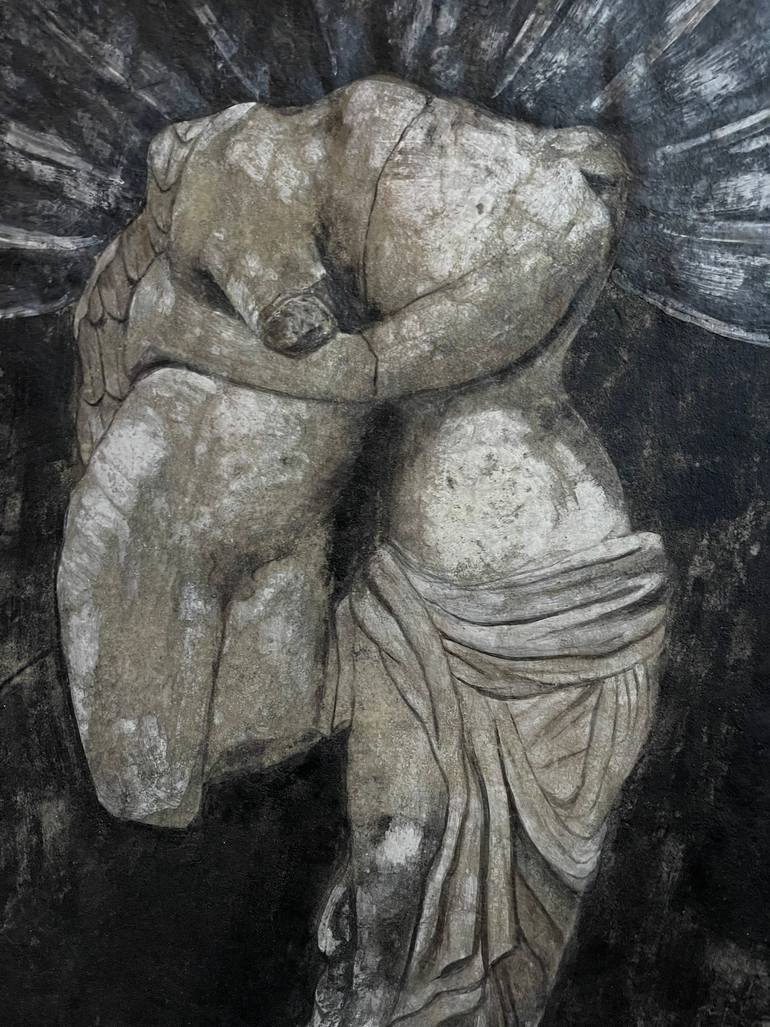Original Figurative Classical Mythology Painting by Aerma Polani