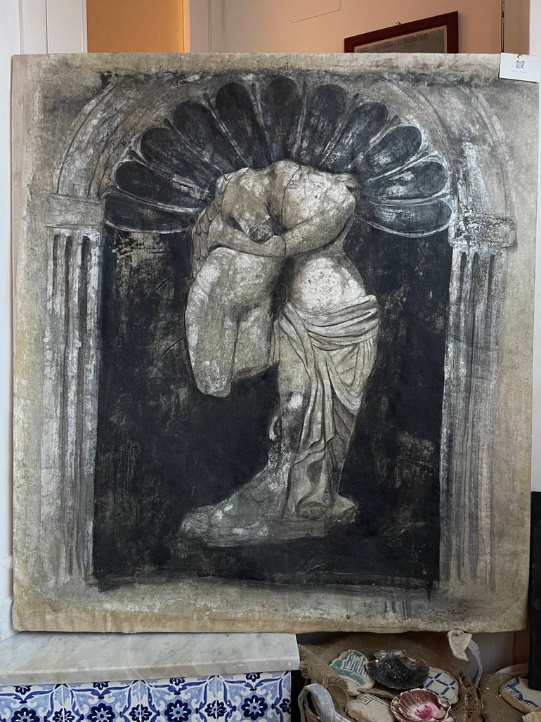 Original Figurative Classical Mythology Painting by Aerma Polani