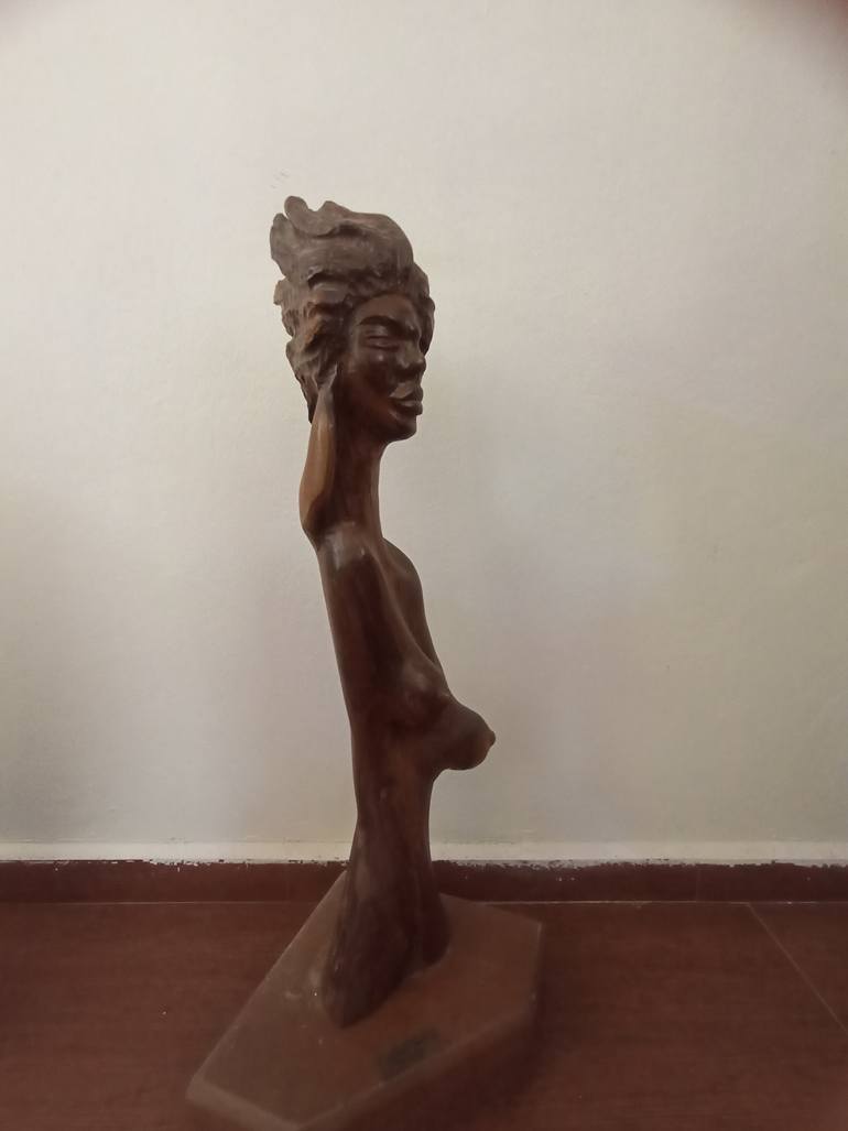 Original Abstract Sculpture by Zohair Kherbik