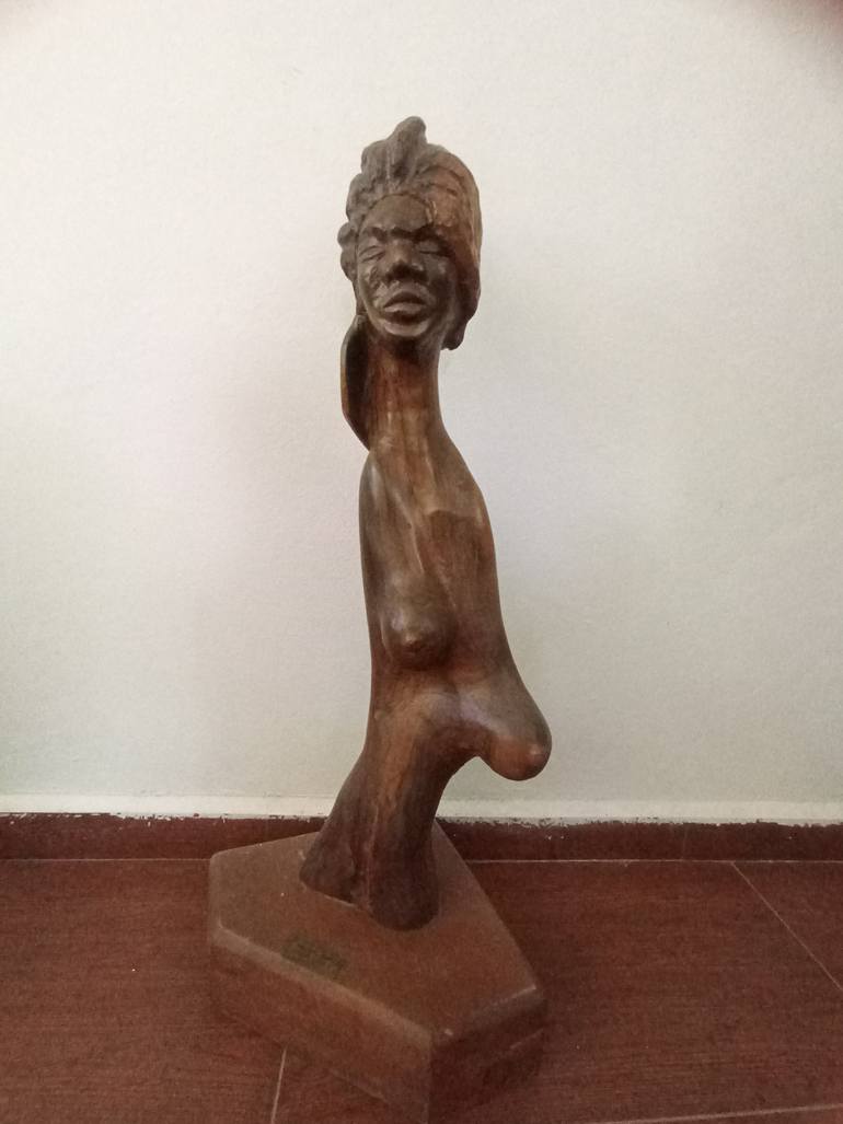 Original Abstract Sculpture by Zohair Kherbik