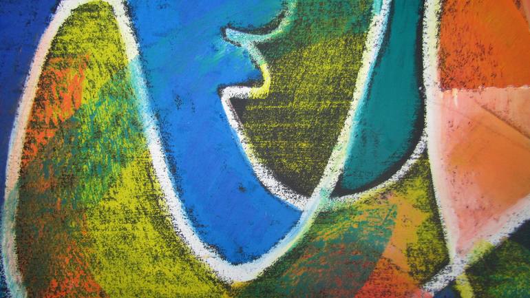 Original Abstract Expressionism Abstract Mixed Media by Angela Dyer