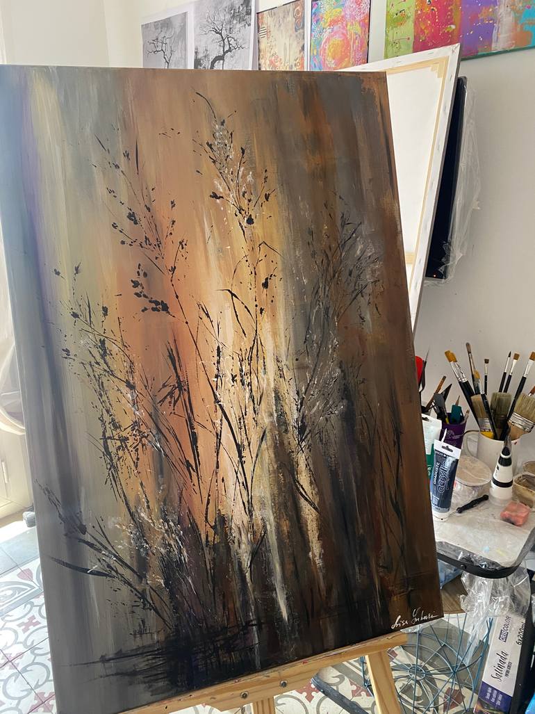 Original Contemporary Abstract Painting by Lisa Yukari