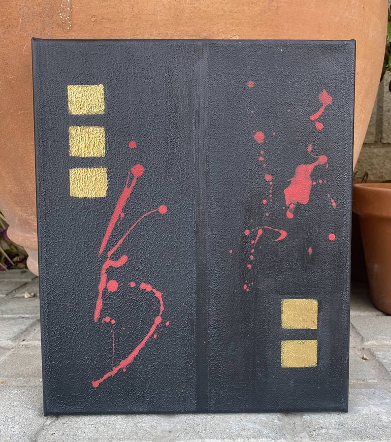 Original Conceptual Abstract Painting by Lisa Yukari