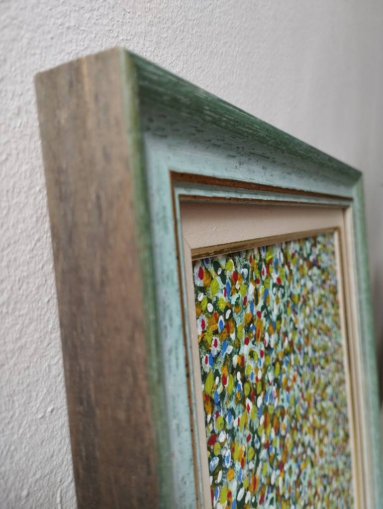 Original Abstract Expressionism Abstract Painting by Dobromira Mitseva