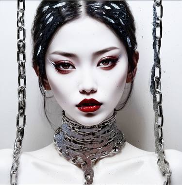 Original Artificial Intelligence Women Photography by Issen Ten