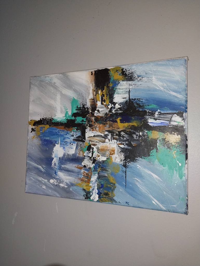 Original Abstract Expressionism Abstract Painting by Matthew Groce