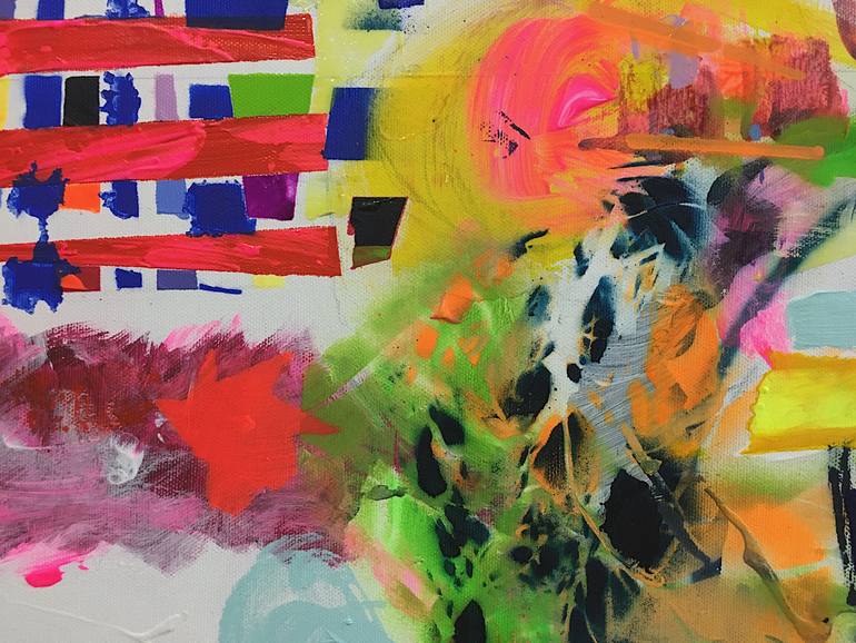 Original Abstract Expressionism Abstract Painting by Wolfgang In Der Wiesche