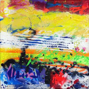 Original Abstract Expressionism Abstract Paintings by Wolfgang in der Wiesche