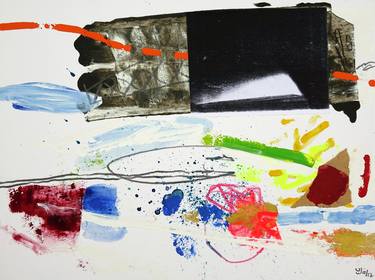 Original Abstract Expressionism Landscape Drawings by Wolfgang in der Wiesche