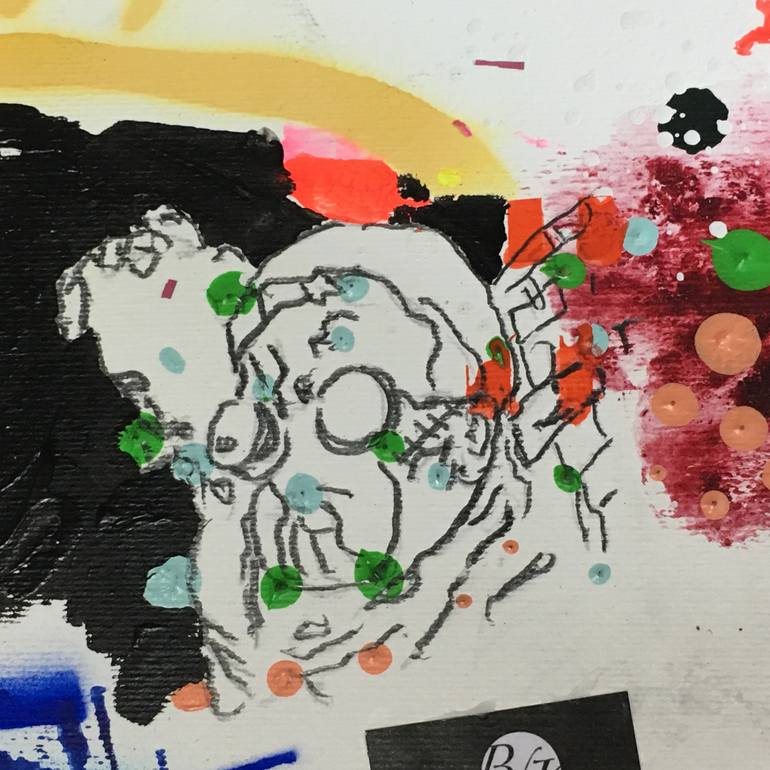 Original Figurative World Culture Drawing by Wolfgang In Der Wiesche