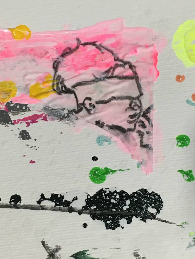 Original Figurative World Culture Drawing by Wolfgang In Der Wiesche