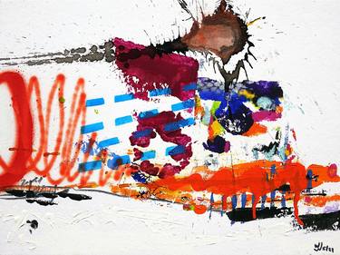 Print of Abstract Expressionism Abstract Paintings by Wolfgang in der Wiesche