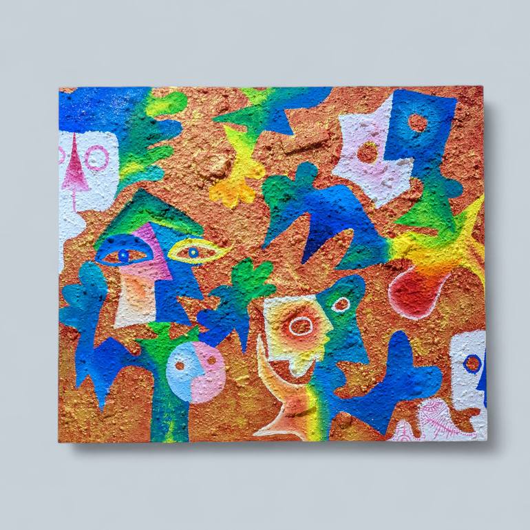 Original Abstract Painting by Ruchika Hemmi