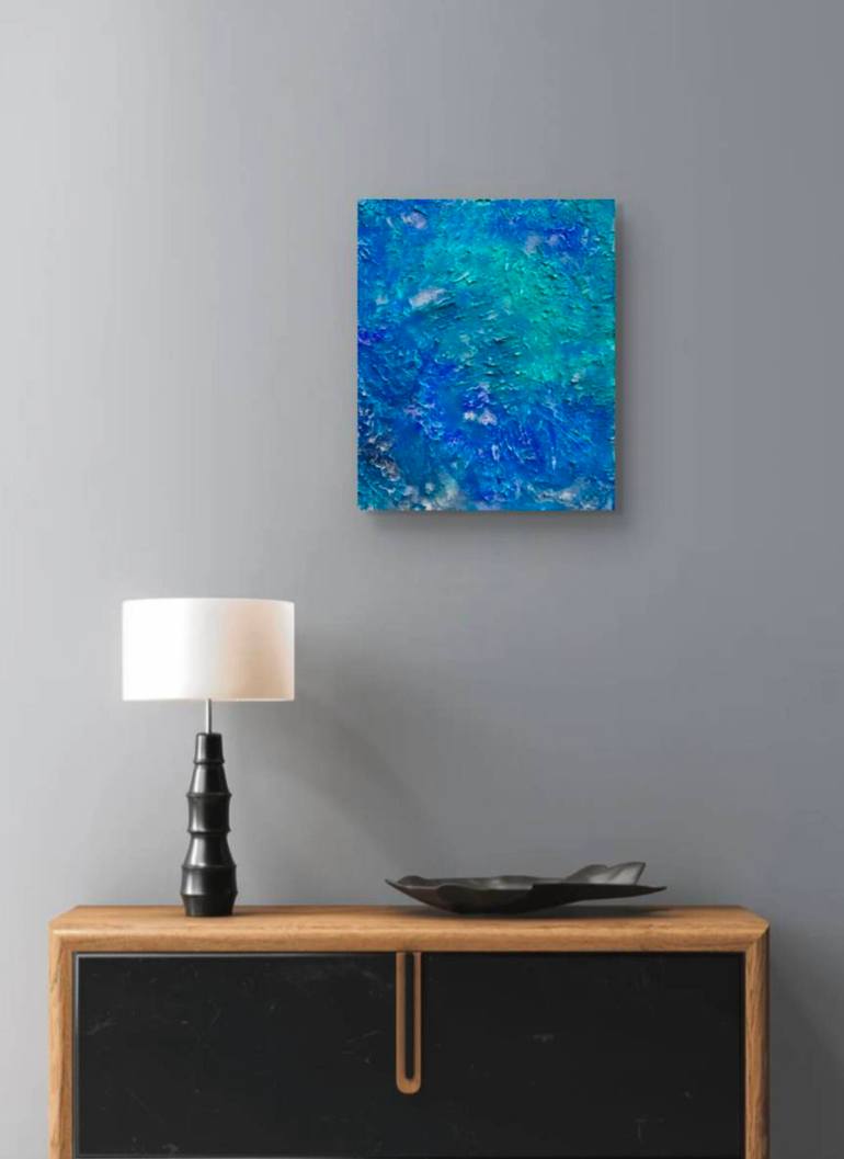 Original Abstract Expressionism Abstract Painting by Ruchika Hemmi