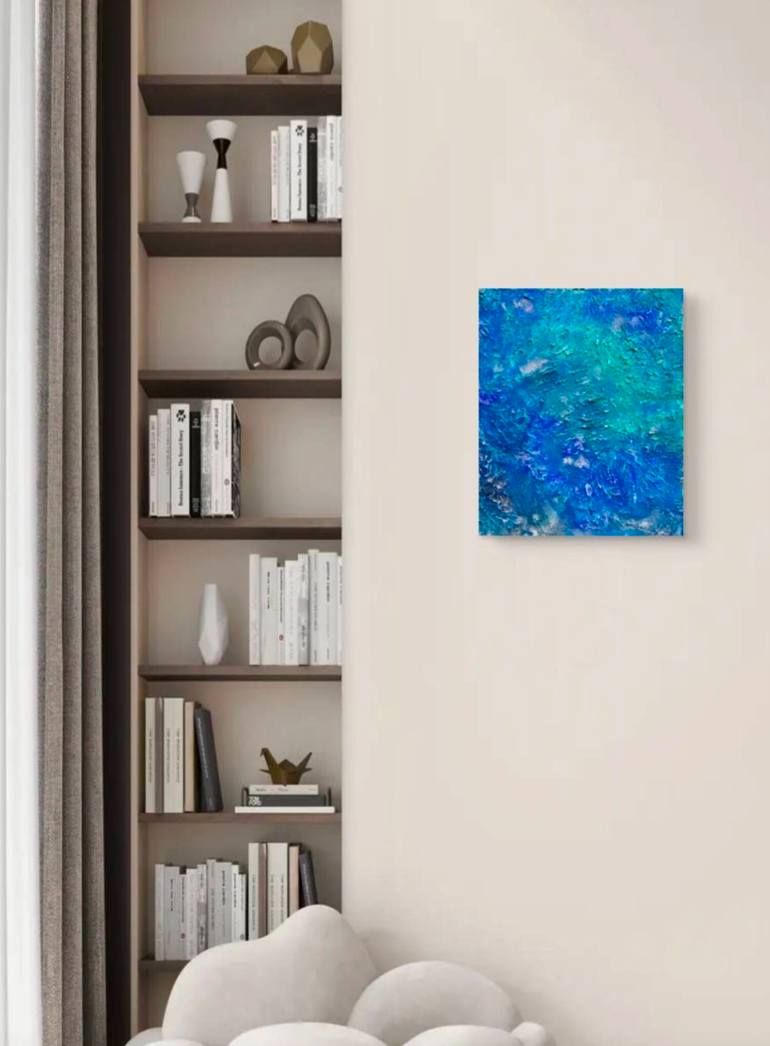 Original Abstract Expressionism Abstract Painting by Ruchika Hemmi