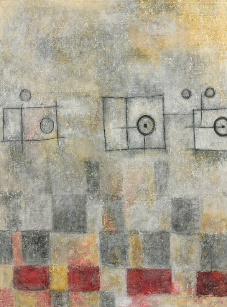 Original Abstract Painting by Rich Godfrey | Abstract Art on Canvas | Sunday night at the Duds and Suds