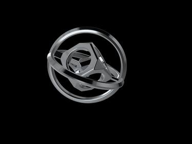 Original Conceptual Architecture Sculpture by Damon Hope