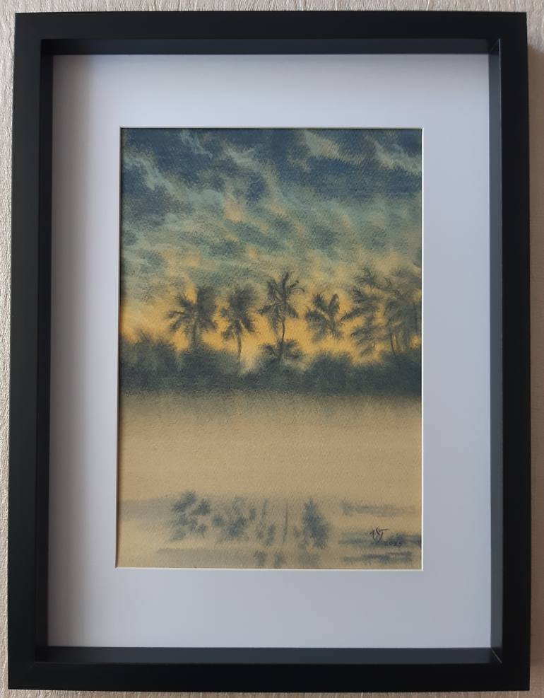 Original Impressionism Landscape Painting by Victoria Tukish