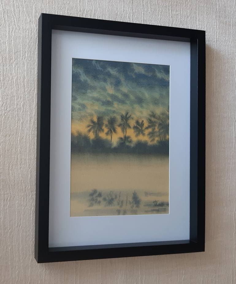 Original Impressionism Landscape Painting by Victoria Tukish