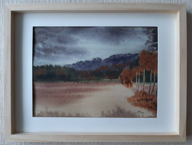 Original Impressionism Landscape Painting by Victoria Tukish