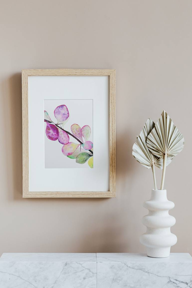 Original Expressionism Botanic Painting by Vitalina Mukhina