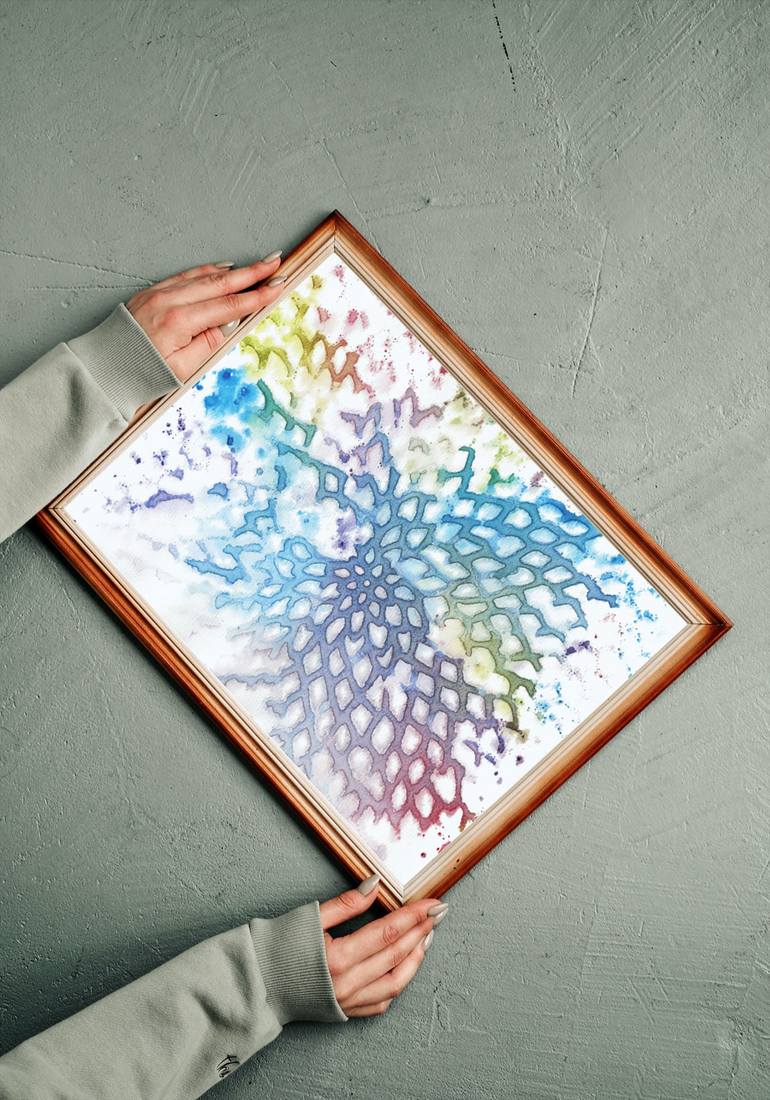 Original Impressionism Abstract Painting by Vitalina Mukhina